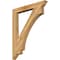 Ekena Millwork Imperial Traditional Rough Sawn Bracket, Western Red Cedar, 4"W x 36"D x 44"H BKT04X36X44IMP01RWR - alternate 1